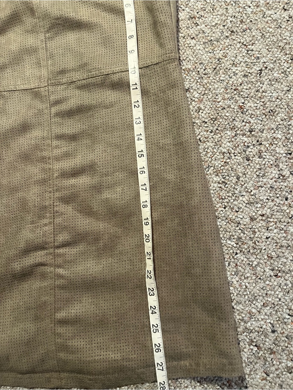 Sam Edelman Women’s Taupe Suede Slip Dress NWT - Picture 9 of 12